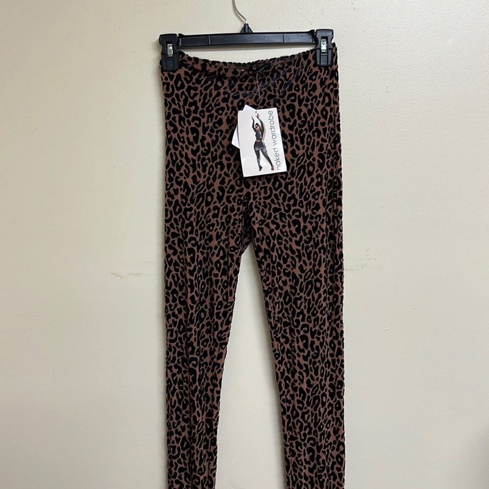Naked Wardrobe - S -Leopard - Legging